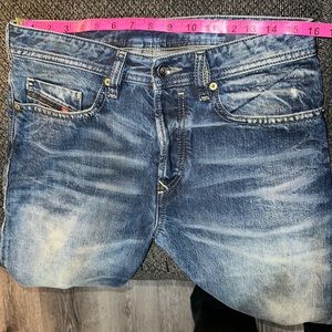 Diesel Blue Eyecons 0845L 2015/2nd Edition Buster Jean label 30x32 measure 32x33